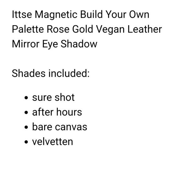Ittsè Palette Magnetic Build Your Own Eyeshadow Palette - Picture 9 of 10